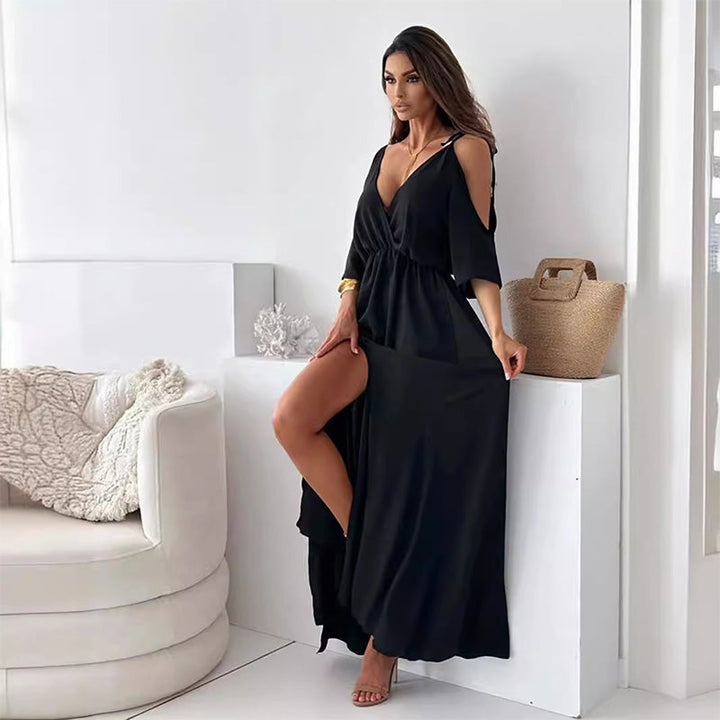 The Beatrice Maxi Strapless Flowy Dress